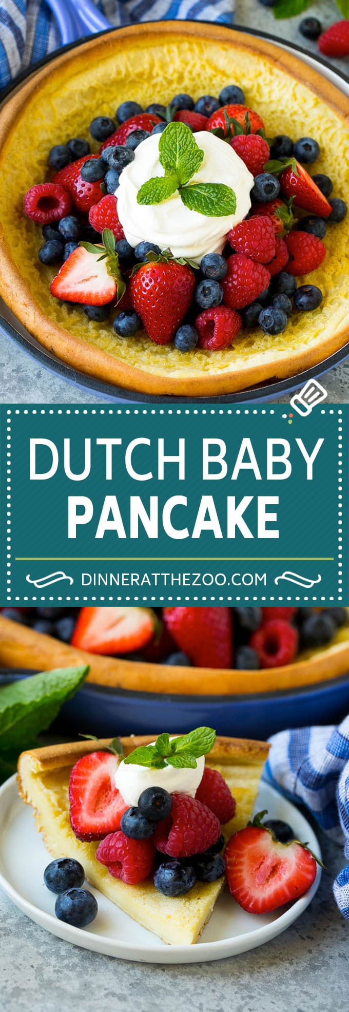 Dutch Baby Pancake Recipe | Puffed Pancake | Skillet Pancake #pancakes #breakfast #brunch #jonep