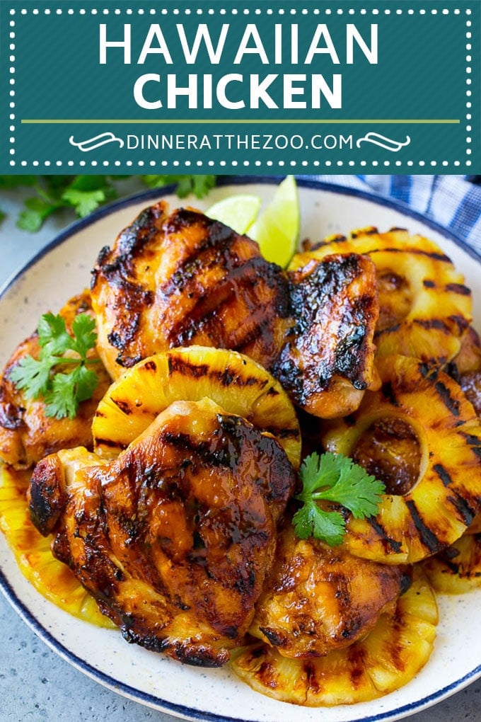 Hawaiian Chicken Recipe | Grilled Chicken | Pineapple Chicken #chicken #grilling #dinner #pineapple #jonep