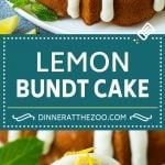 Lemon Bundt Cake | Lemon Cake #cake #lemon #dessert #frosting #jonep