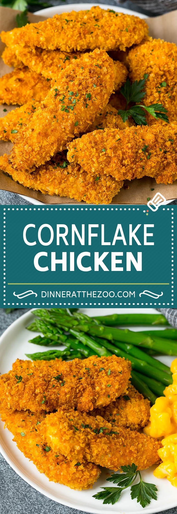 Cornflake Chicken Recipe | Chicken Fingers #chicken #dinner #jonep