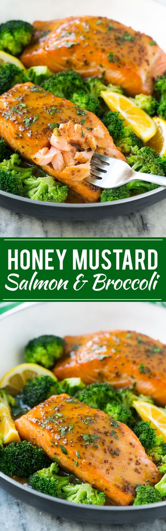 Honey Mustard Salmon Recipe | Salmon and Broccoli | Seared Salmon | One Pot Meal #onepotmeal #salmon #broccoli #dinner #jonep