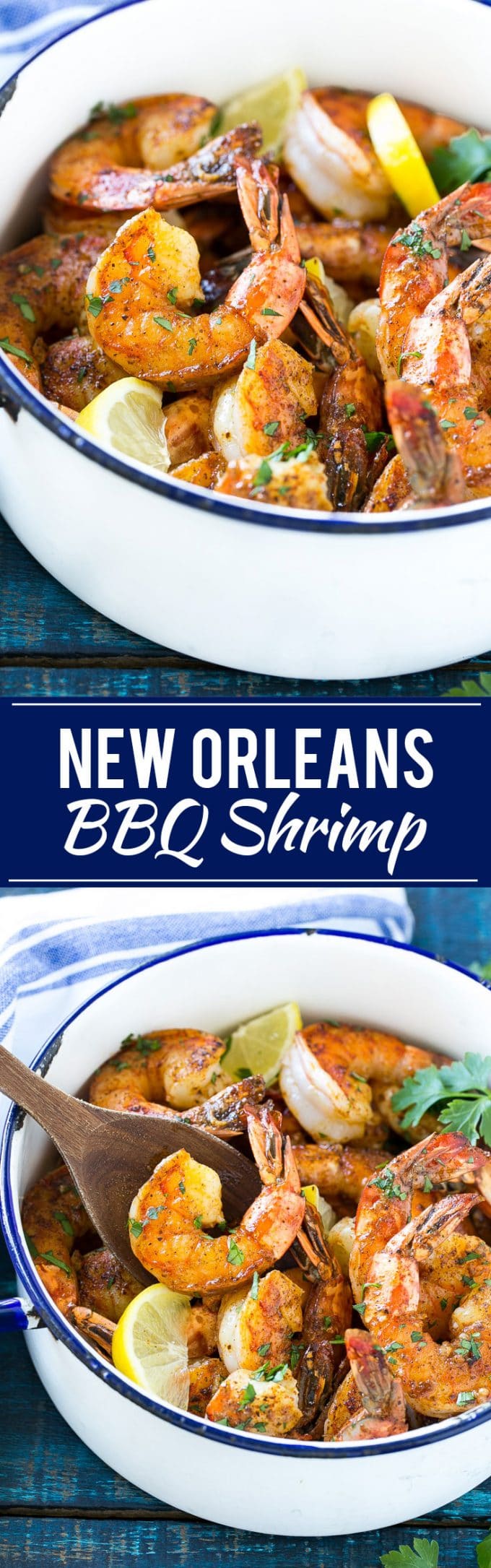 New Orleans BBQ Shrimp Recipe | Easy Shrimp Recipe | New Orleans Shrimp #shrimp #seafood #dinner #appetizer #jonep