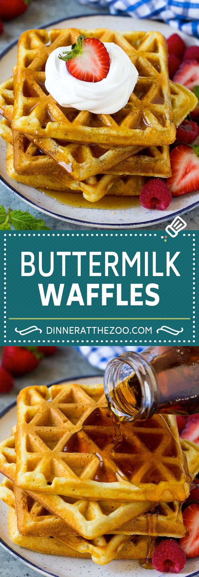 Buttermilk Waffles Recipe | Homemade Waffles #waffles #breakfast #brunch #jonep