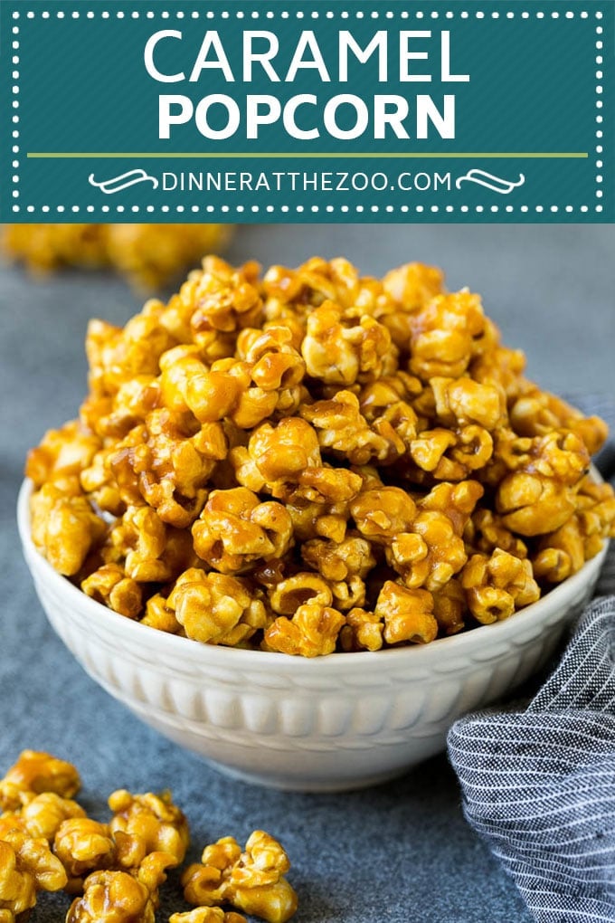Caramel Popcorn Recipe | Caramel Corn #popcorn #caramel #snack #dessert #jonep