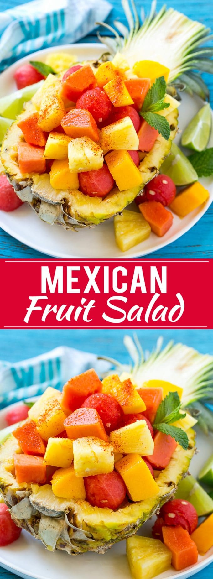 Mexican Fruit Salad Recipe | Fruit Salad | Healthy Fruit Recipe #salad #fruit #fruitsalad #watermelon #pineapple #summer #jonep