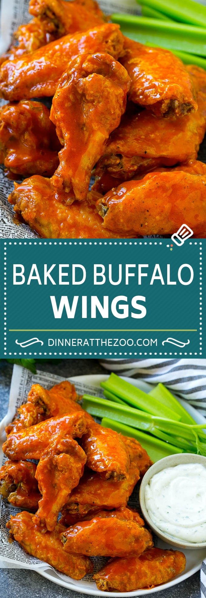 Baked Buffalo Wings Recipe | Buffalo Chicken Wings | Crispy Baked Chicken Wings #chicken #chickenwings #buffalochicken #appetizer #jonep