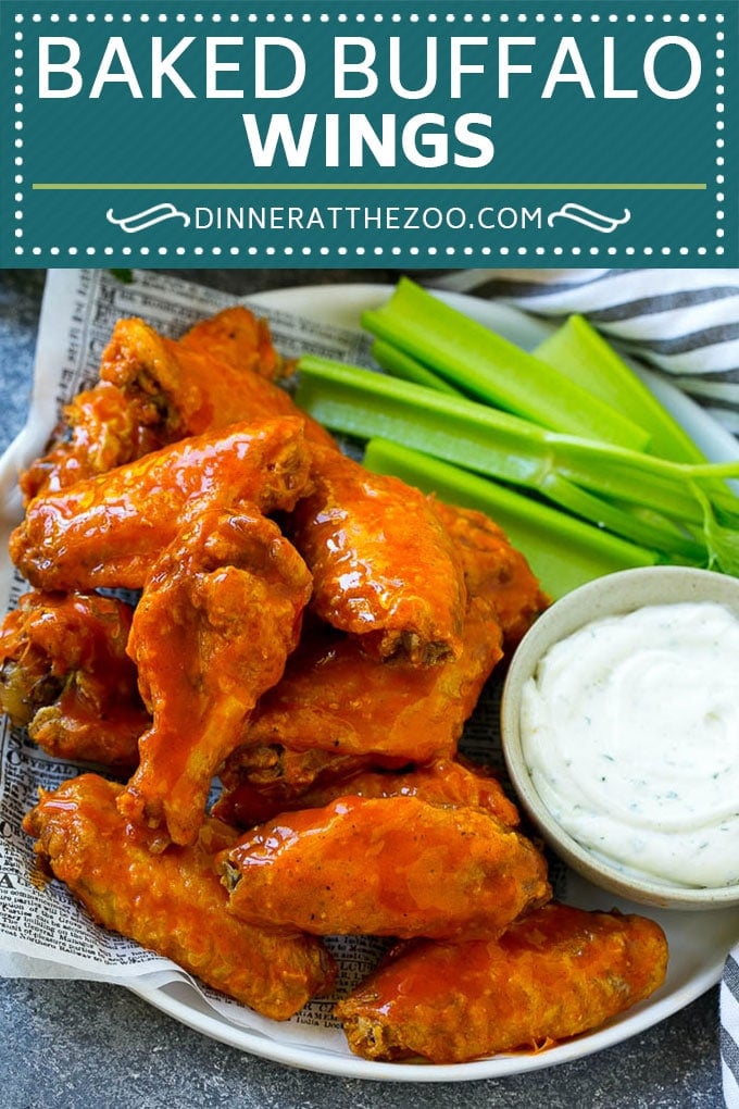 Baked Buffalo Wings Recipe | Buffalo Chicken Wings | Crispy Baked Chicken Wings #chicken #chickenwings #buffalochicken #appetizer #jonep