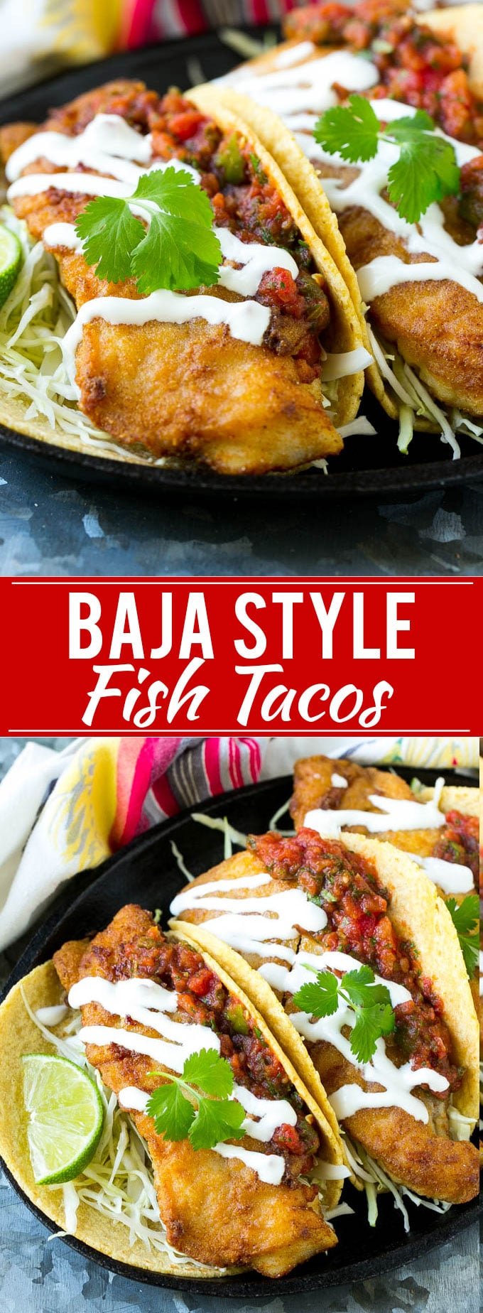 Baja Fish Tacos Recipe | Fried Fish Tacos | Crispy Fish Tacos | Easy Fish Tacos Recipe #fish #tacos #dinner #jonep