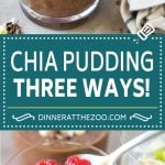 Chia Pudding Recipe | Chocolate Chia Pudding | Coconut Chia Pudding | Raspberry Chia Pudding #chia #pudding #breakfast #dessert #vegan #glutenfree #dairyfree #jonep