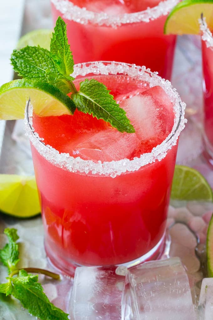 Watermelon Agua Fresca | Watermelon Drink | Agua Fresca Recipe #watermelon #aguafresca #watermelondrink #drink #jonep #summer A glass of agua fresca made with fresh watermelon.