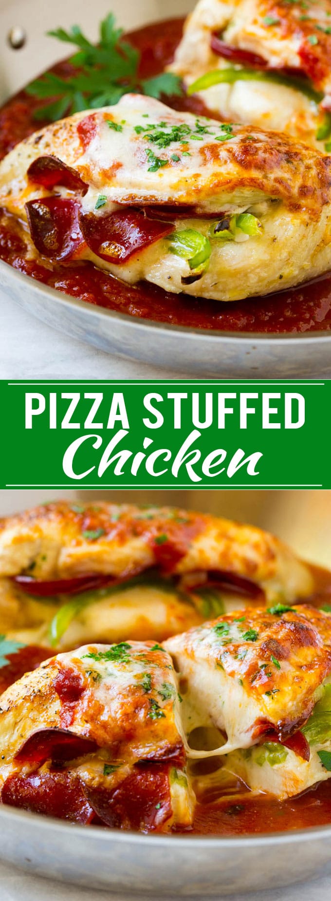 Pizza Stuffed Chicken Recipe | Stuffed Chicken Breast | Baked Chicken Breast | Easy Chicken Recipe #chicken #pizza #stuffedchicken #chickenbreast #dinner #jonep