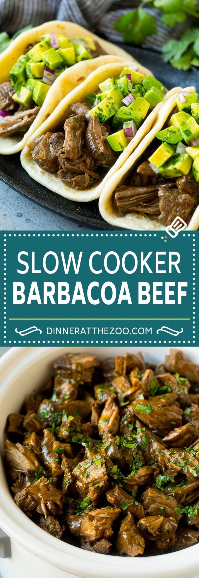 Slow Cooker Barbacoa | Beef Tacos | Crock Pot Beef Tacos #beef #tacos #crockpot #slowcooker #dinner #avocado #jonep