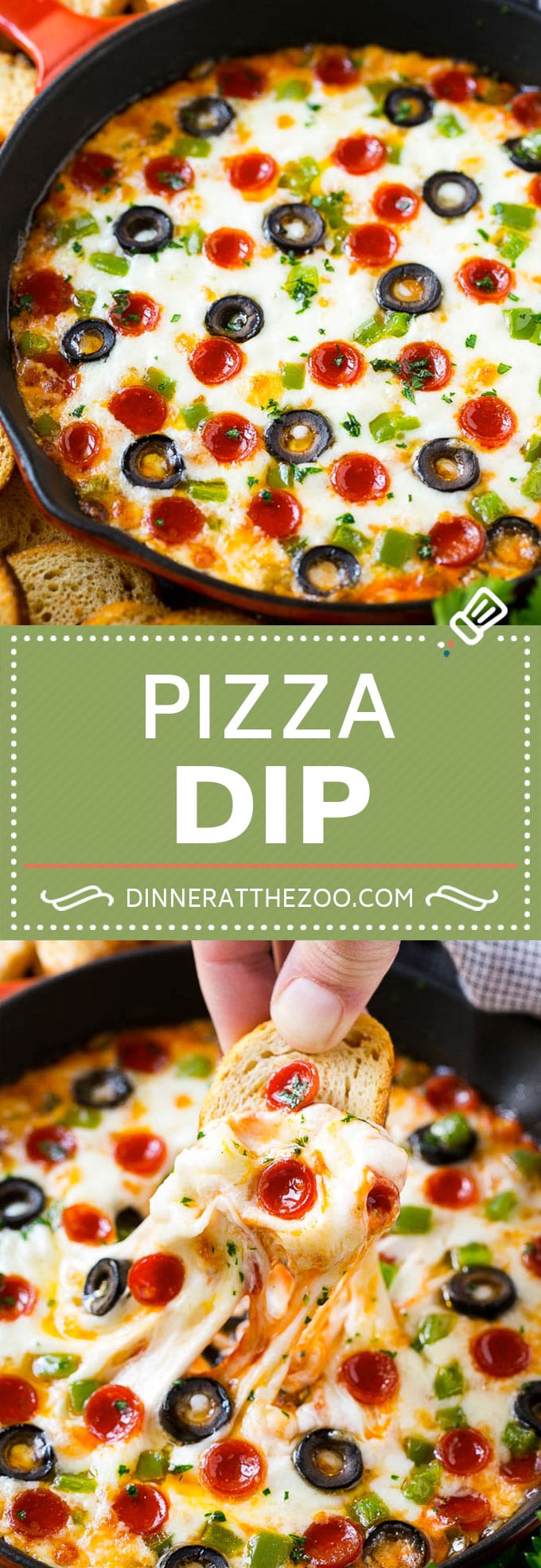 Pizza Dip Recipe | Pepperoni Pizza Dip | Crustless Pizza | Supreme Pizza Dip #pizza #jonep #appetizer #dip