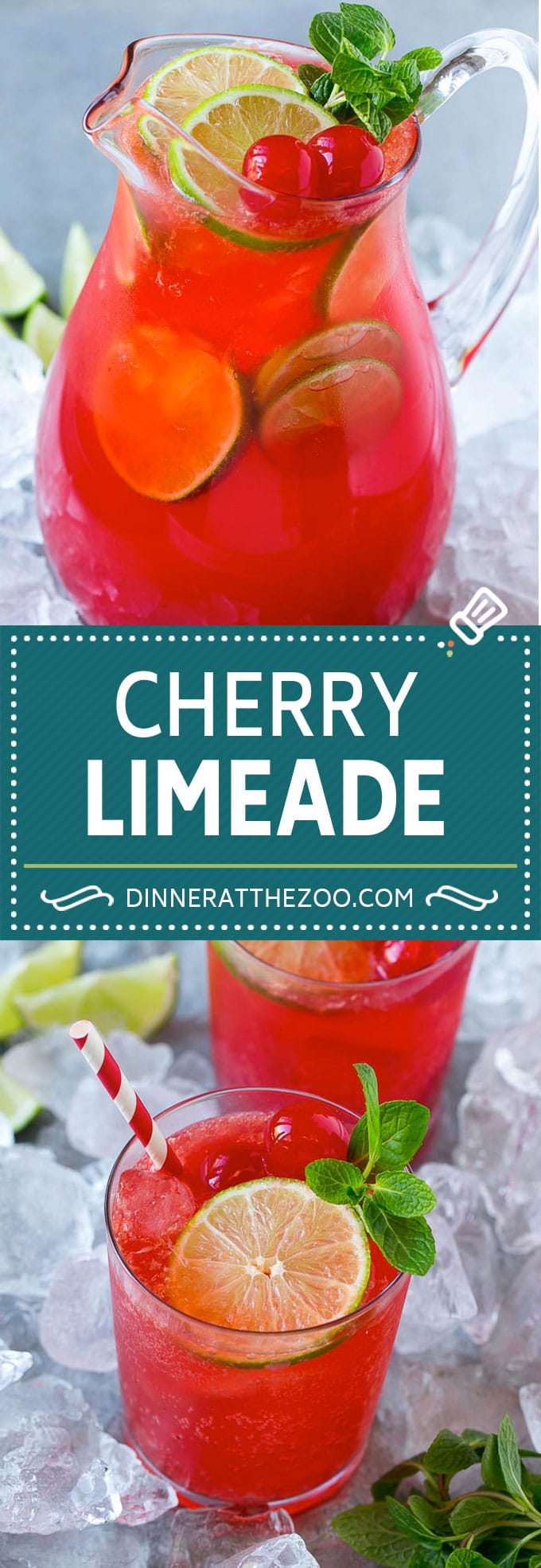 Cherry Limeade Recipe | Sonic Cherry Limeade | Limeade Recipe #limeade #drink #cherry #lime #jonep