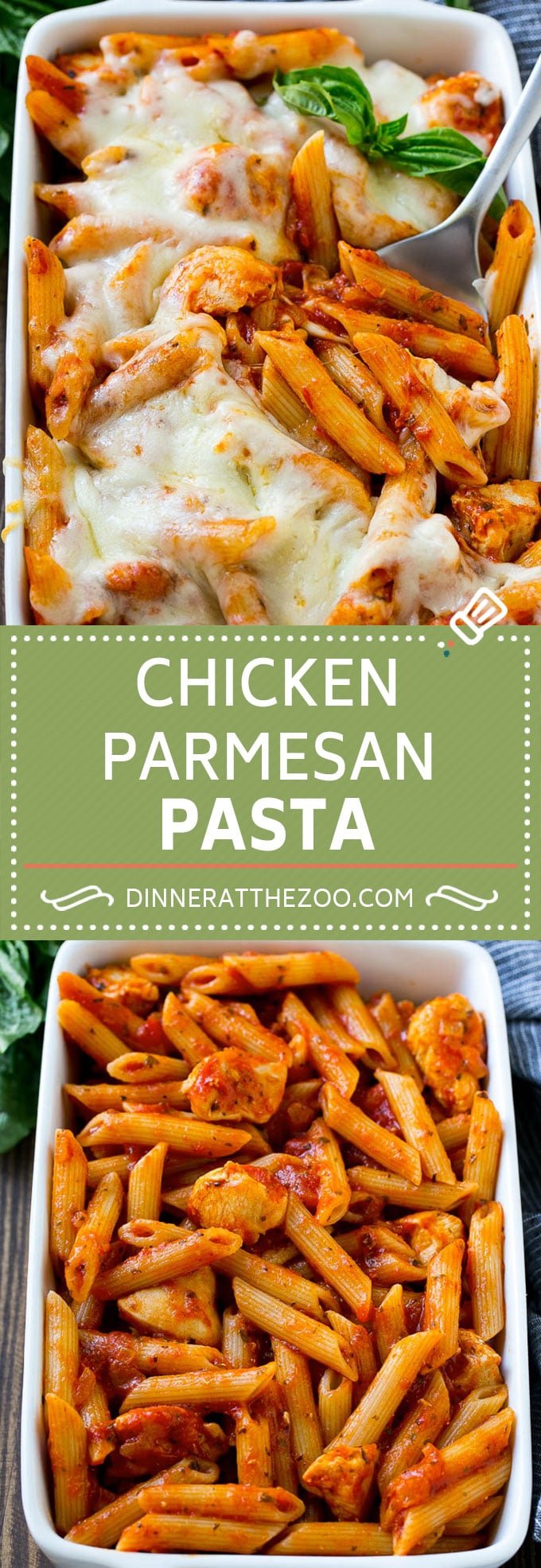 Chicken Parmesan Pasta Recipe | Baked Pasta Recipe | Chicken Pasta Recipe #pasta #chicken #cheese #dinner #comfortfood #jonep