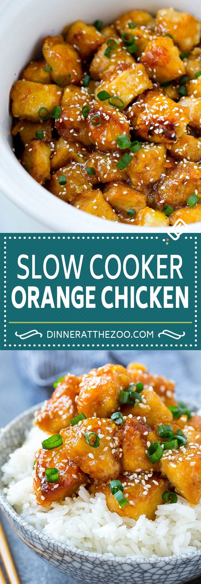Slow Cooker Orange Chicken Recipe | Copycat Orange Chicken | Crock Pot Orange Chicken | Slow Cooker Chicken Recipe #orange #chicken #orangechicken #slowcooker #crockpot #dinner #jonep
