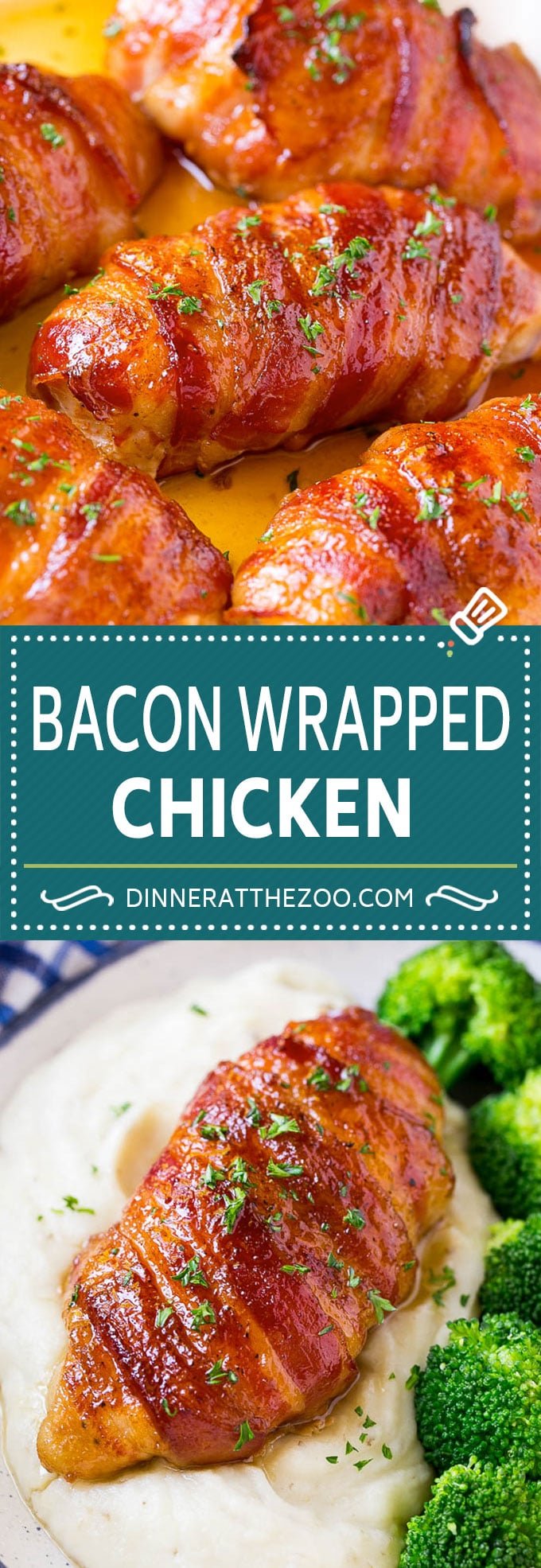 Bacon Wrapped Chicken Recipe | Bacon Wrapped Chicken Breast | Baked Bacon Wrapped Chicken | Bacon Brown Sugar Chicken #bacon #chicken #dinner #jonep