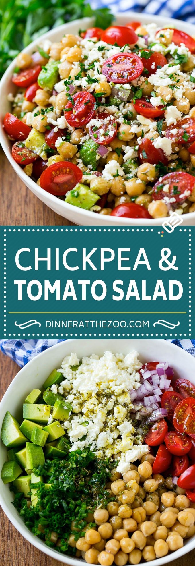 Chickpea Salad Recipe | Chickpea and Tomato Salad | Chickpea Avocado Salad | Summer Salad #salad #summer #recipes #jonep