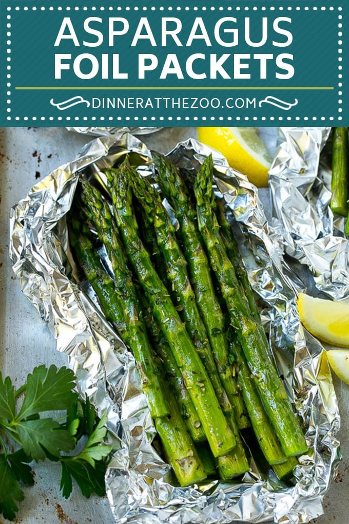 Grilled Asparagus in Foil Recipe | Foil Packet Recipe | Asparagus Foil Pack | Asparagus Recipe #grilling #asparagus #jonep