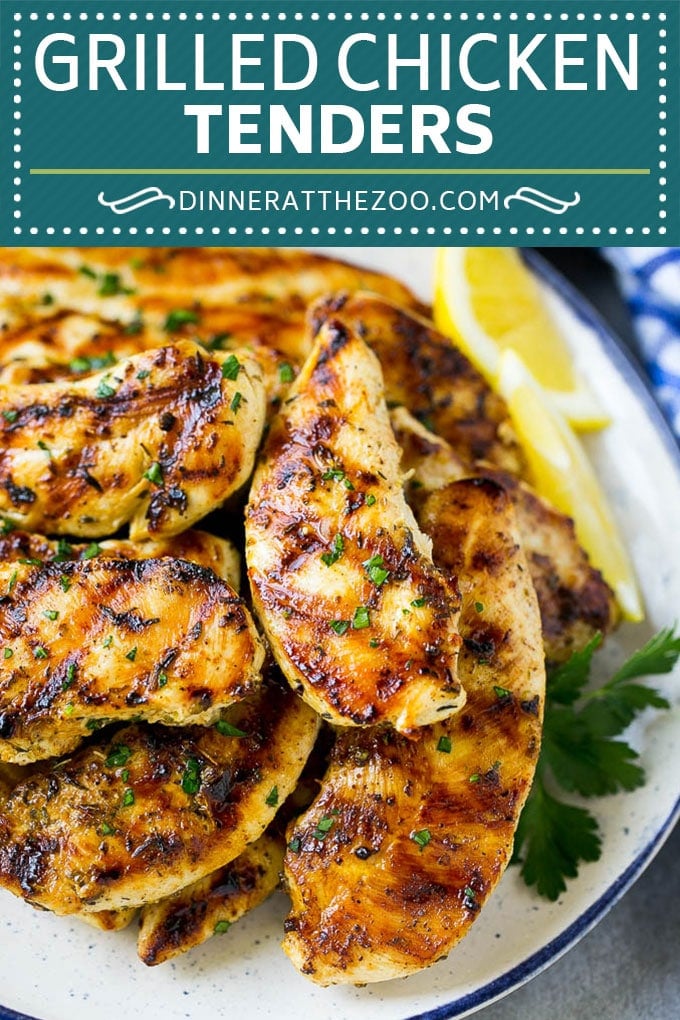 Grilled Chicken Tenders Recipe | Marinated Chicken | Lemon Garlic Chicken | Grilled Chicken #grilling #chicken #healthy #jonep