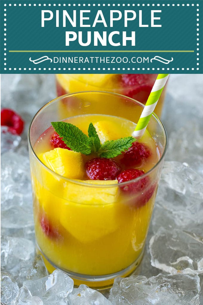 Pineapple Punch Recipe | Sparkling Punch | Fruit Punch | Pineapple Drink #pineapple #drink #jonep