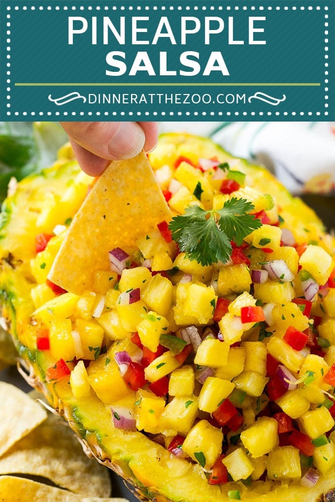 Pineapple Salsa Recipe | Fruit Salsa | Pineapple Recipe #pineapple #salsa #jonep