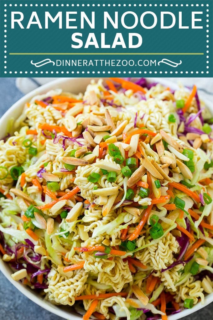 Ramen Noodle Salad Recipe | Oriental Salad | Asian Salad | Ramen Noodle Cabbage Salad #ramennoodles #salad #cabbagesalad #salad #jonep