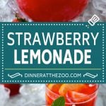 Strawberry Lemonade Recipe | Homemade Lemonade | Strawberry Drink Recipe #lemonade #strawberries #drink #jonep