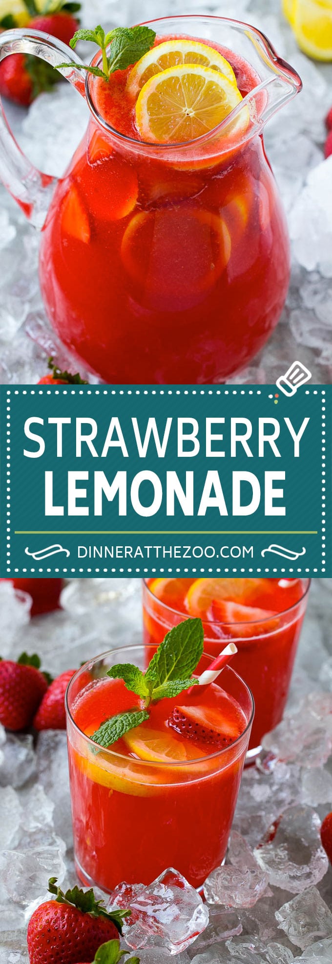 Strawberry Lemonade Recipe | Homemade Lemonade | Strawberry Drink Recipe #lemonade #strawberries #drink #jonep