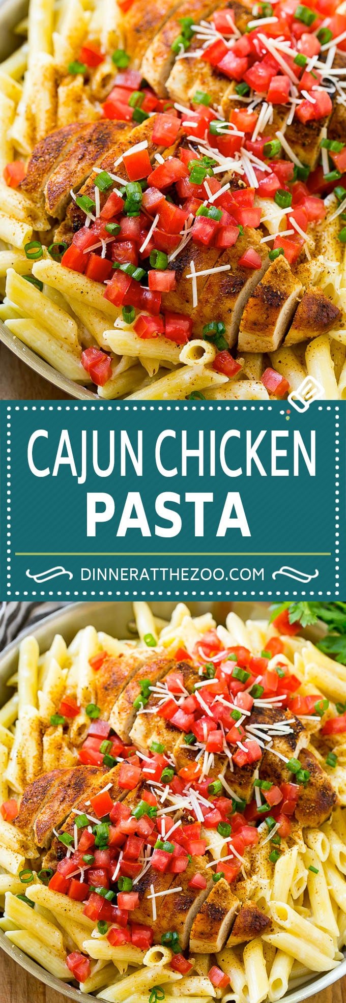 Cajun Chicken Pasta Recipe | Chili's Copycat Recipe | Cajun Chicken | Creamy Chicken Pasta #chicken #pasta #jonep