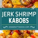 Jerk Shrimp Kabobs | Caribbean Shrimp | Jamaican Shrimp | Grilled Shrimp #grilling #pineapple #shrimp #kabobs #jonep