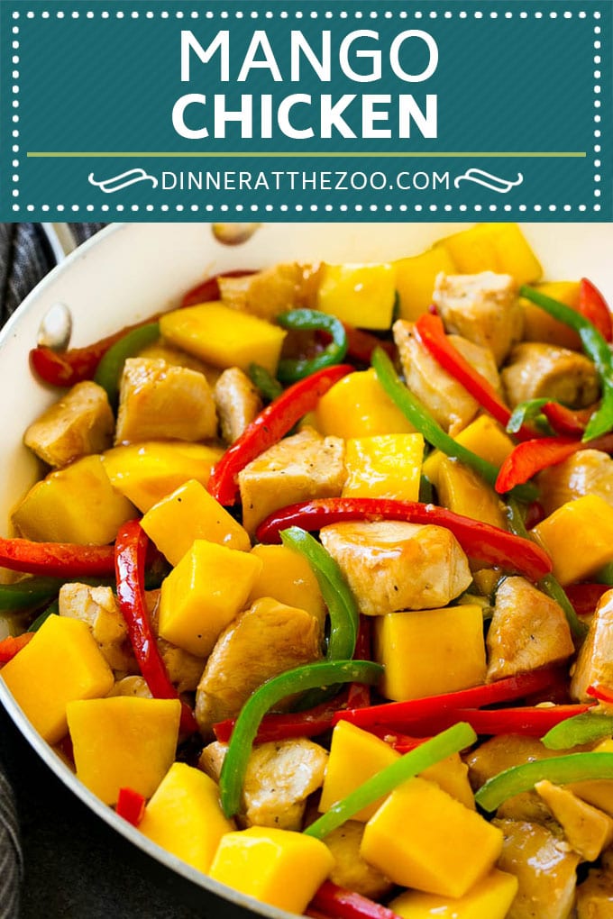 Mango Chicken Recipe | Chicken with Mango | Chicken Stir Fry #chicken #mango #stirfry #peppers #dinner #healthy #jonep