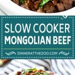 Slow Cooker Mongolian Beef Recipe | Crock Pot Mongolian Beef | Asian Beef Recipe | Slow Cooker Beef #beef #slowcooker #crockpot #asianfood #jonep