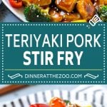 Teriyaki Pork Stir Fry Recipe | Pork Stir Fry | Easy Pork Recipe | Teriyaki Pork #teriyaki #pork #stirfry #asianfood #healthy #dinner #jonep