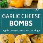 Cheese Bombs Recipe | Garlic Bread | Cheddar Bread #bread #cheese #appetizer #snack #garlicbread #jonep