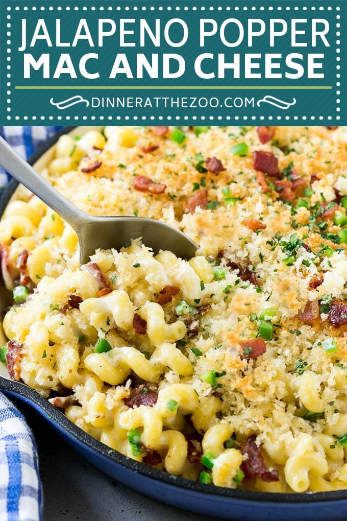 Jalapeno Popper Mac and Cheese Recipe | Bacon Macaroni and Cheese | Spicy Mac and Cheese | Jalapeno Mac and Cheese #jalapeno #bacon #pasta #macandcheese #dinner #jonep #cheese
