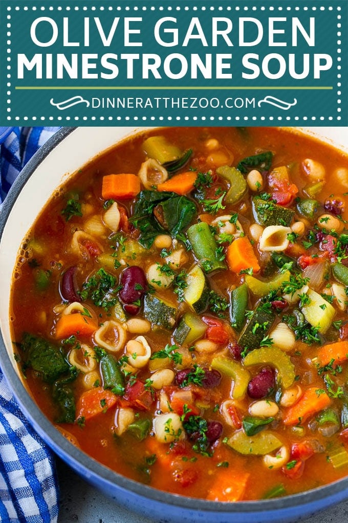 Olive Garden Minestrone Soup Recipe | Minestrone Soup | Copycat Recipe #minestrone #soup #italianfood #vegetarian #dinner #jonep