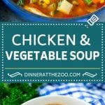Chicken Vegetable Soup Recipe | Chicken Soup | Healthy Soup | Vegetable Soup #chicken #soup #vegetables #healthy #cleaneating #dinner #jonep