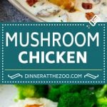 Mushroom Chicken Recipe | Chicken with Mushrooms | Chicken in Mushroom Sauce #chicken #mushrooms #bacon #dinner #jonep