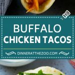 Buffalo Chicken Tacos | Chicken Taco Recipe | Spicy Chicken Tacos #tacos #tacotuesday #buffalochicken #chicken #ranch #dinner #jonep