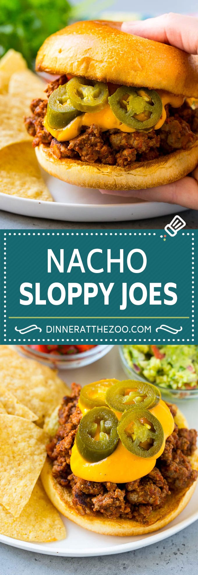 Nacho Sloppy Joes Recipe | Ground Beef Recipe | Easy Sloppy Joes #beef #nachos #cheese #spicy #sandwich #dinner #jonep