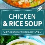 Chicken and Rice Soup Recipe | Homemade Chicken Soup | Easy Chicken Soup #soup #chicken #rice #dinner #glutenfree #comfortfood #jonep