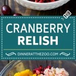 Cranberry Relish Recipe | Cranberry Sauce | Raw Cranberry Relish #cranberry #relish #sauce #thanksgiving #fall #dinner #jonep