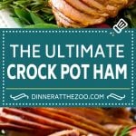Crock Pot Ham Recipe | Slow Cooker Ham | Glazed Ham | Thanksgiving Ham | Christmas Ham | Easter Ham #ham #slowcooker #crockpot #dinner #christmas #thanksgiving #easter #glutenfree #jonep