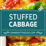 Stuffed Cabbage Recipe | Cabbage Rolls | Baked Cabbage #cabbage #beef #rice #glutenfree #dinner #jonep