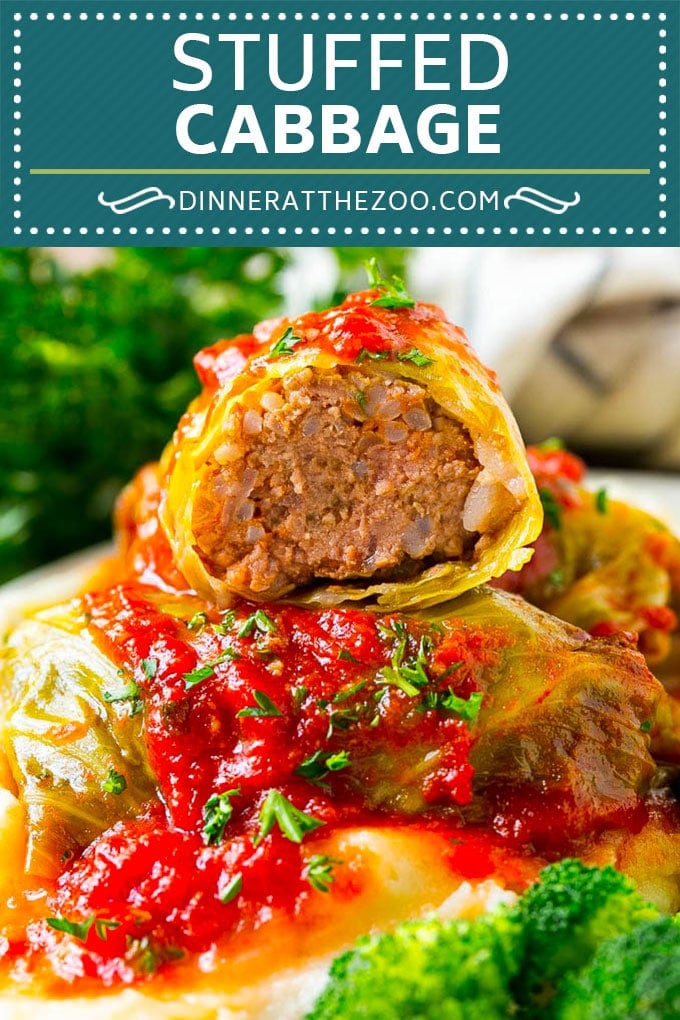 Stuffed Cabbage Recipe | Cabbage Rolls | Baked Cabbage #cabbage #beef #rice #glutenfree #dinner #jonep