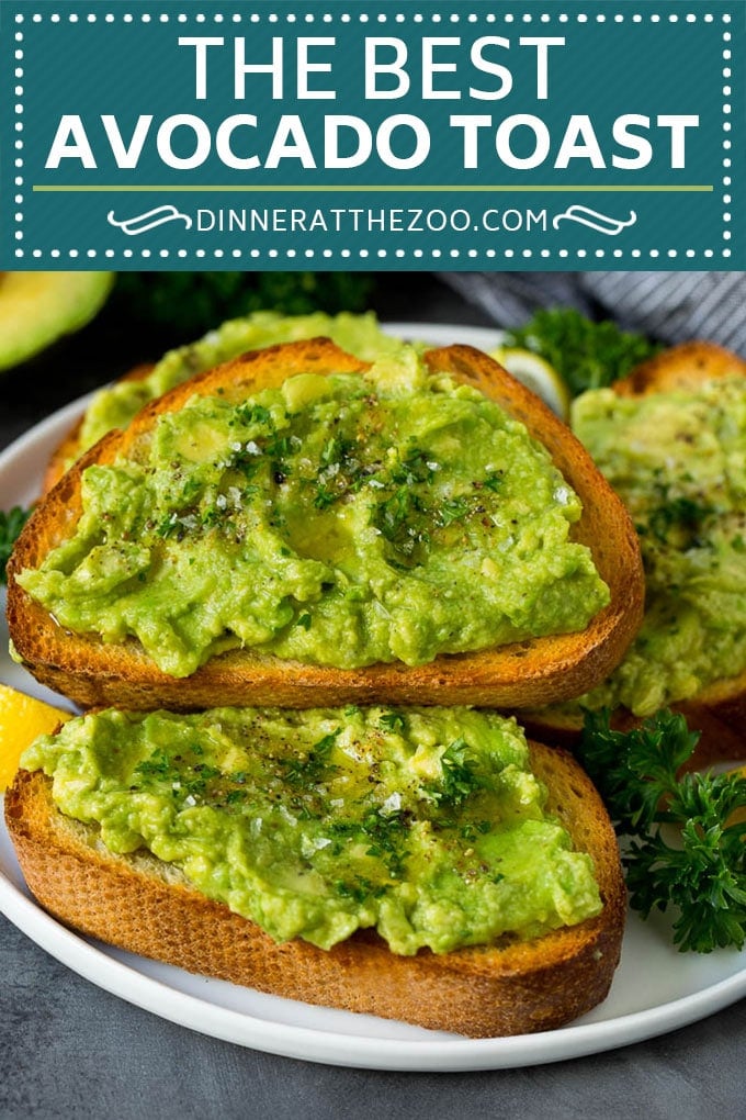 Avocado Toast Recipe #breakfast #avocado #healthy #jonep