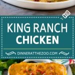 King Ranch Chicken Recipe | Mexican Chicken Casserole | Creamy Chicken Casserole #casserole #chicken #cheese #comfortfood #dinner #jonep