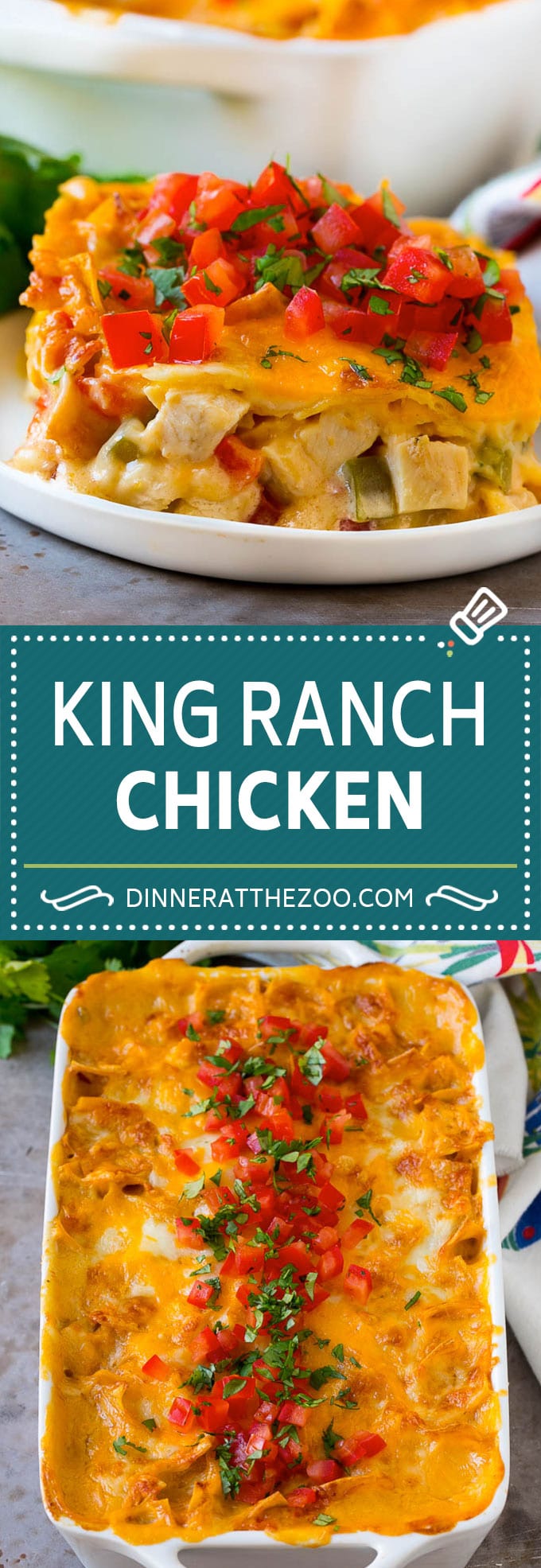 King Ranch Chicken Recipe | Mexican Chicken Casserole | Creamy Chicken Casserole #casserole #chicken #cheese #comfortfood #dinner #jonep