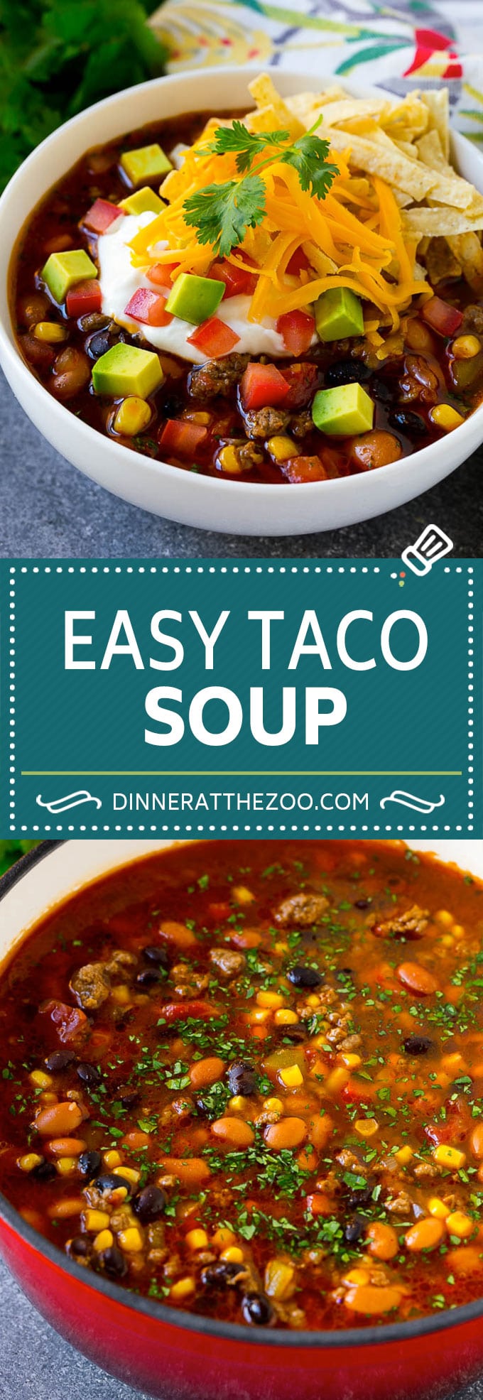 Taco Soup Recipe | Beef Taco Soup | Mexican Soup #soup #beef #taco #mexicanfood #beans #dinner #jonep
